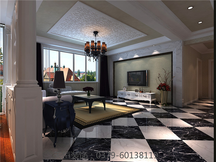 洛陽裝飾公司優秀設計師之紅太陽天恒設計施工裝修案例