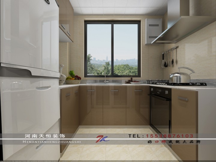 洛陽裝飾公司精彩案例之皇朝麗苑天恒設計施工裝修案例