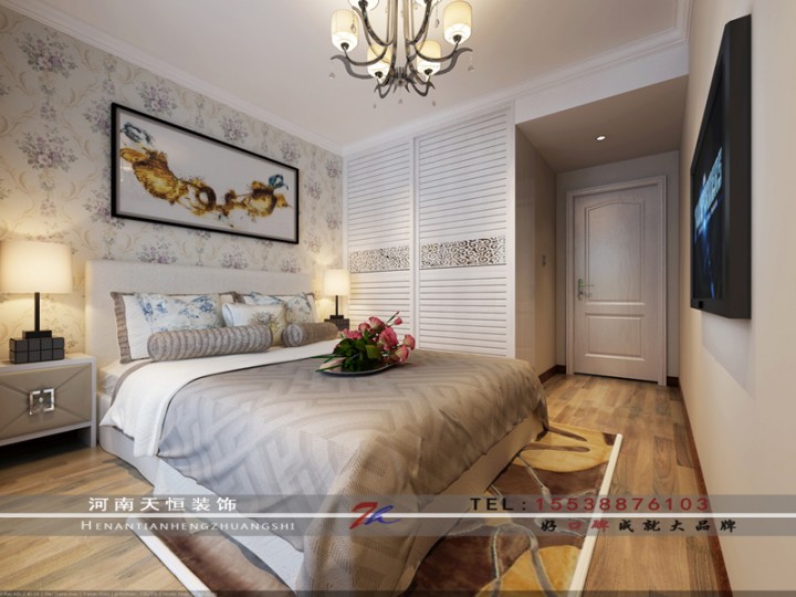 洛陽裝飾公司精彩案例之皇朝麗苑天恒設計施工裝修案例