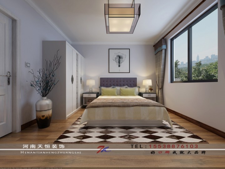 洛陽裝飾公司精彩案例之皇朝麗苑天恒設計施工裝修案例