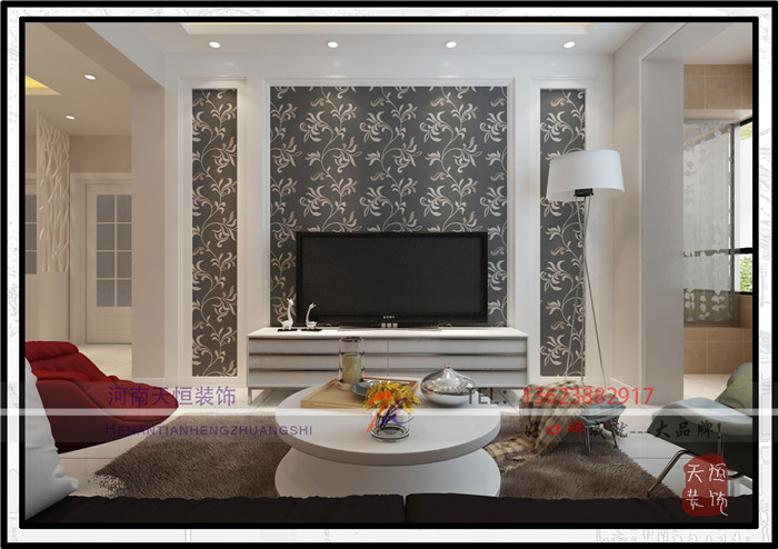 洛陽裝飾公司活動之國寶花園天恒設計施工裝修案例