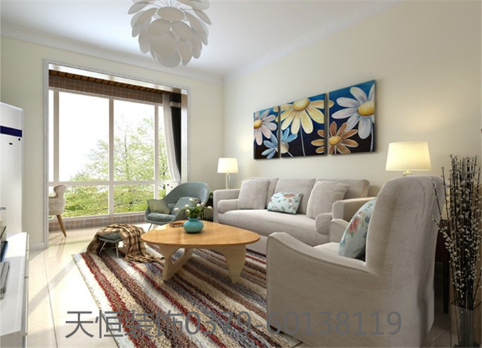 洛陽裝修設計圖之周山新城天恒設計施工裝修案例