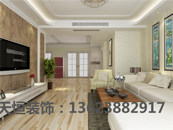 洛陽裝飾公司之現代簡約天恒設計施工裝修案例