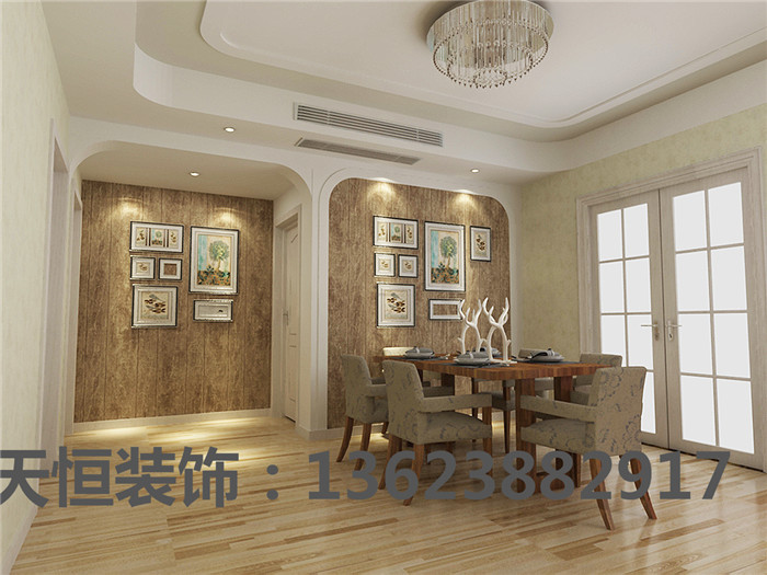 洛陽裝飾公司之現代簡約天恒設計施工裝修案例